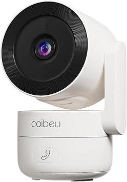 Camera de Segurança Wifi Interior, Detecção de Movimento, Monitoramento de Som, Push de Alerta via Aplicativo, Áudio Bidirecional, Visão Noturna Infravermelha, Rotação de 360 Graus da lente, 4MP