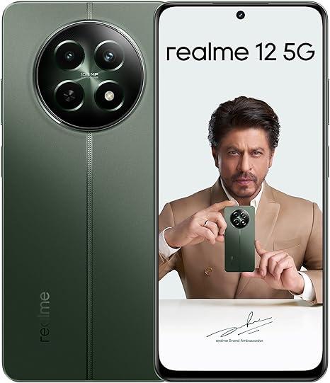 Smartphone Realme 12 5g Dual Sim 6.72" 8GB/256gb Woodland Green, Verde