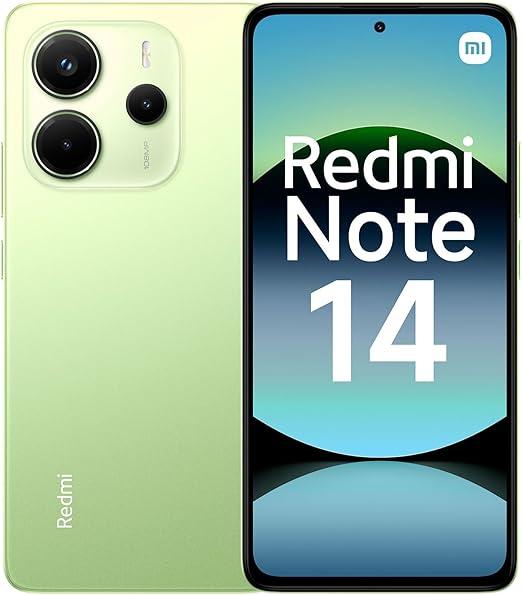 Smartphone Xiaomi Redmi Note 14 Lime Green (Verde) 6GB RAM 128GB ROM