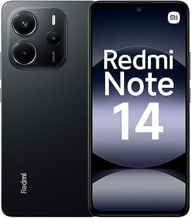 Smartphone Xiaomi Redmi Note 14 Midnight Black (Preto) 6GB RAM 128GB ROM