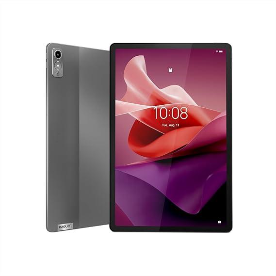 Tablet Lenovo Tab P12 Octa-Core 4GB 128GB Wi-Fi, Câmera Principal 8MP com Foco Automático, Câmera Frontal 13 MP com desbloqueio facial WVA 12.7" 3K Bateria 10200MAh Android™ 13 Prata